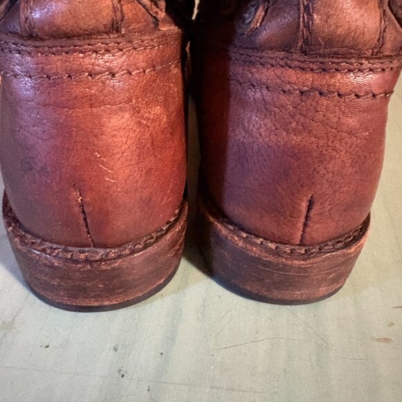 Womens Frye Jenna Disc Studded Lace Distressed 76421 Boots Size 8 B - Picture 6 of 13